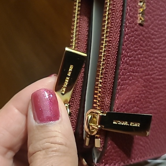Michael Kors Double Zip Wristlet Wallet ❤️NEW ❤️ retails $198 - Picture 4 of 9